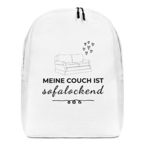 Rucksack mit Spruch “Meine Couch”