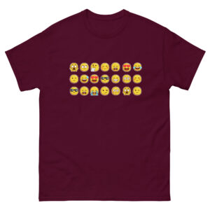 Emoji T Shirt klassisches Herren-T-Shirt “Emojis”