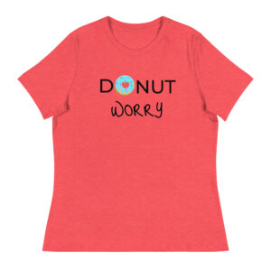 Donut T Shirt Damen “Donut worry”