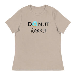 Donut T Shirt Damen “Donut worry”