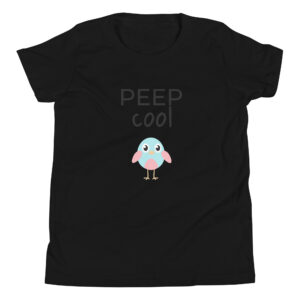 Jugendliche T Shirt Kinder-T-Shirt “Peep cool”